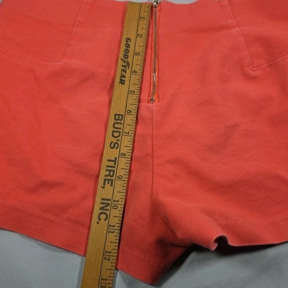 Bershka Women's‎ Orange Summer Shorts Size US 10